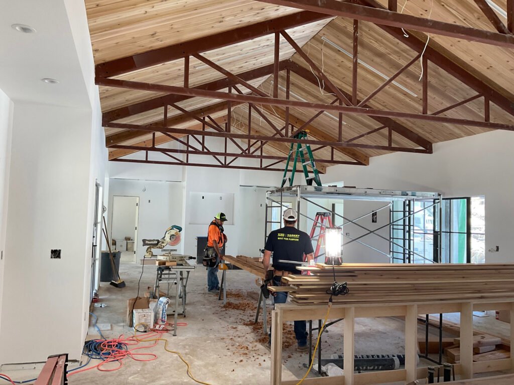 Interior architecture of home ceiling