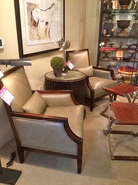 chair and foot stools for sale at ireko store in santa rosa ca